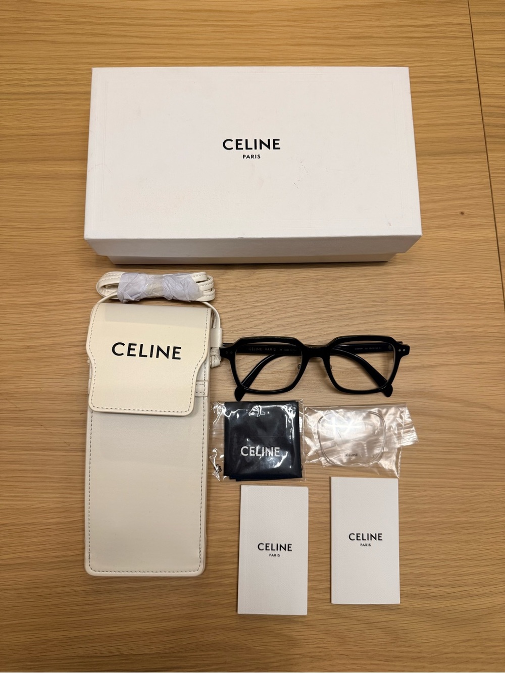 Celine Black Glasses NEW IN BOX